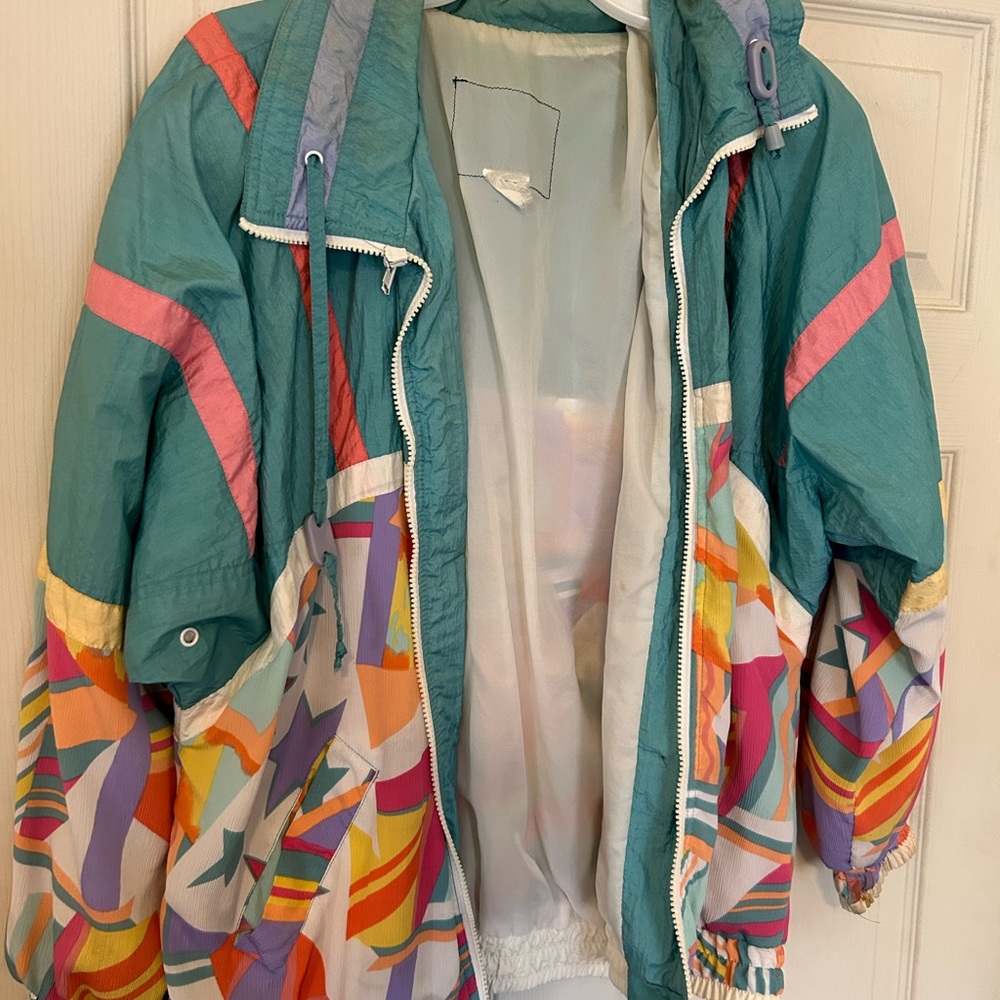 Retro zip up jacket - Picture 2 of 4